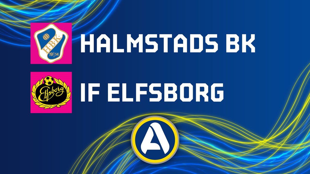 Halmstad vs Elfsborg poster