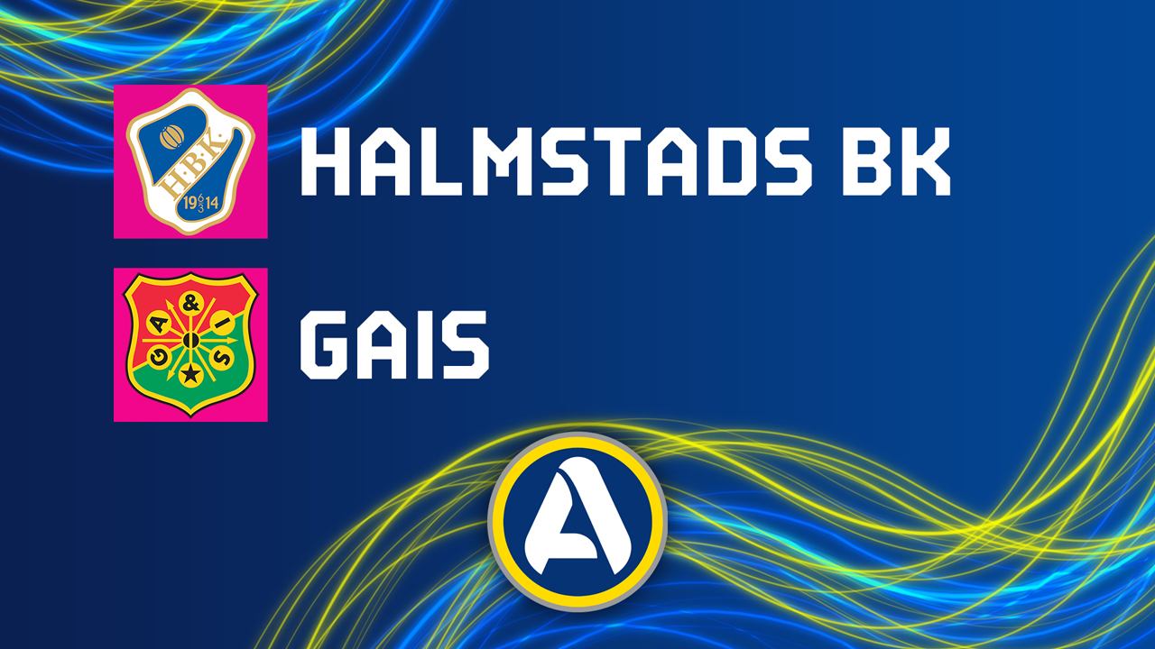 Halmstad vs GAIS poster