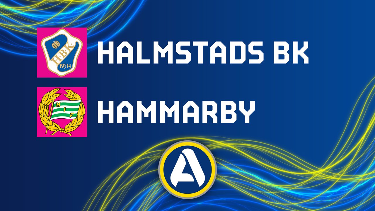 Halmstad vs Hammarby poster