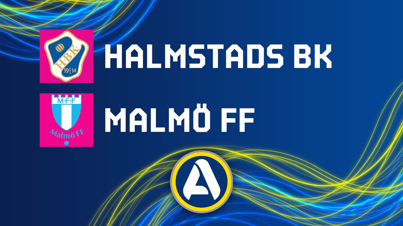 Halmstad vs Malmö poster