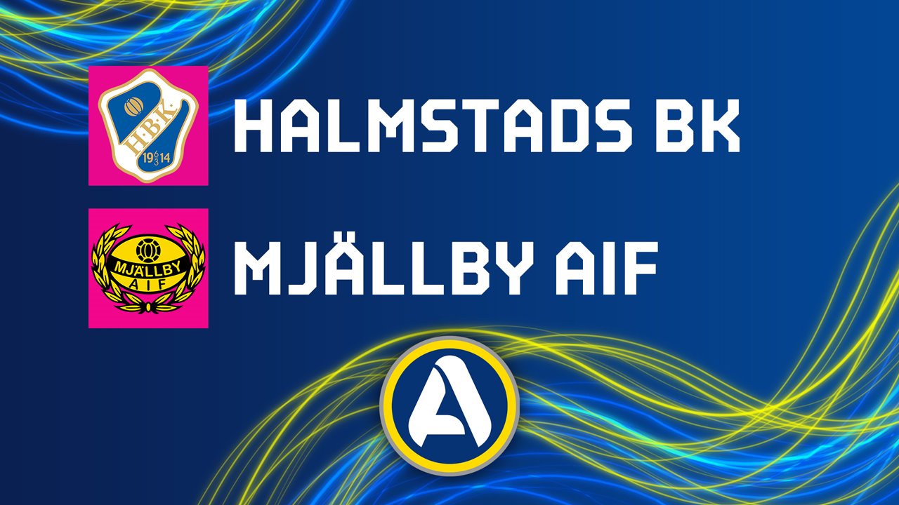 Halmstad vs Mjällby poster