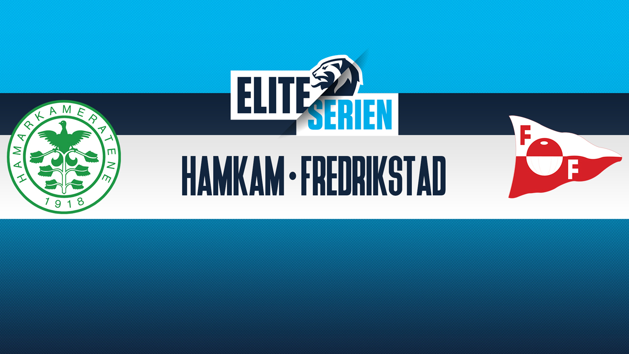 Hamarkameratene vs Fredrikstad poster