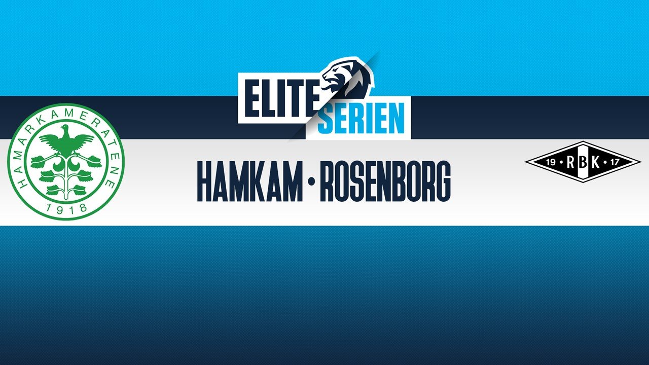Hamarkameratene vs Rosenborg poster