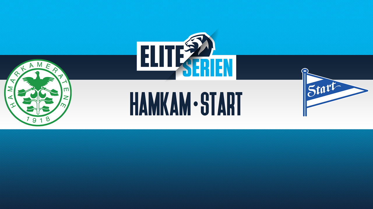 Hamarkameratene vs Start poster