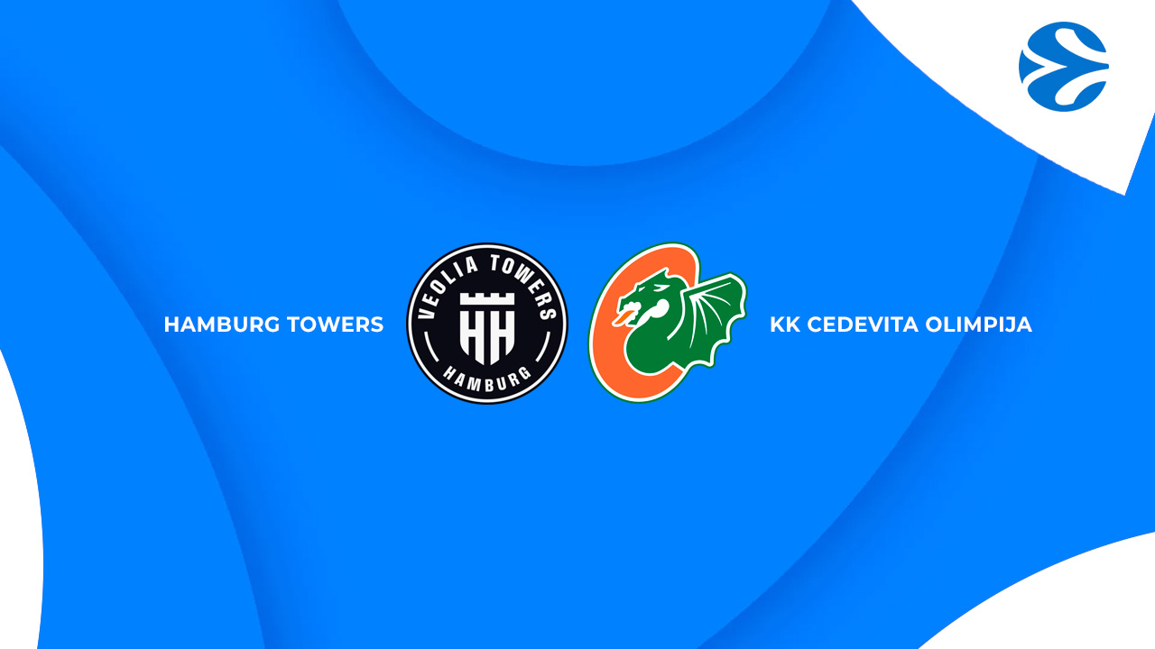 Hamburg Towers vs KK Cedevita Olimpija poster