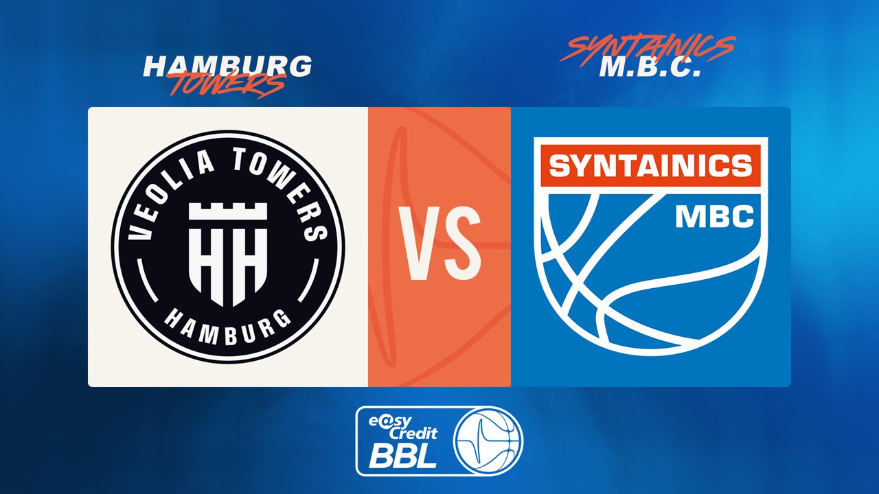 Hamburg Towers vs Mitteldeutscher BC poster