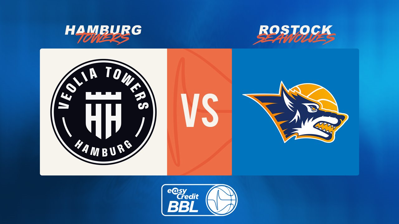Hamburg Towers vs Rostock Seawolves poster