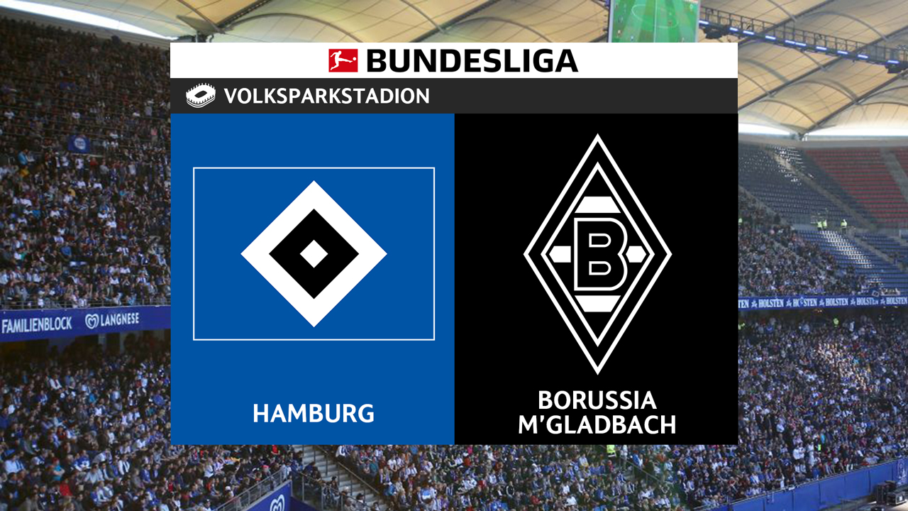 Hamburg vs Borussia Mönchengladbach poster