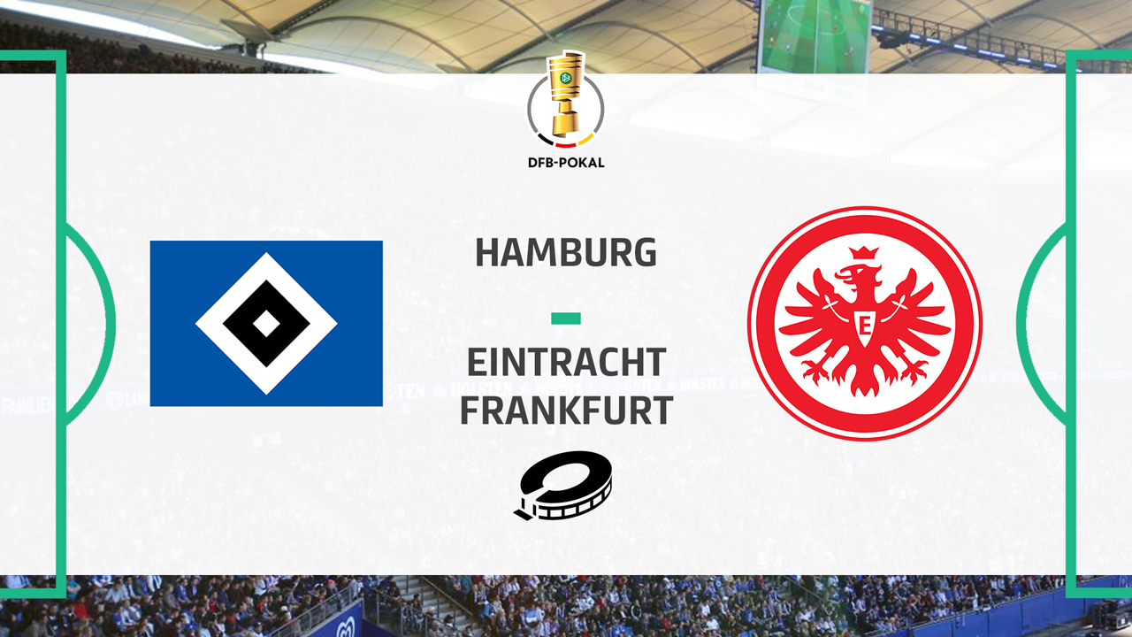 Hamburg vs Eintracht Frankfurt poster