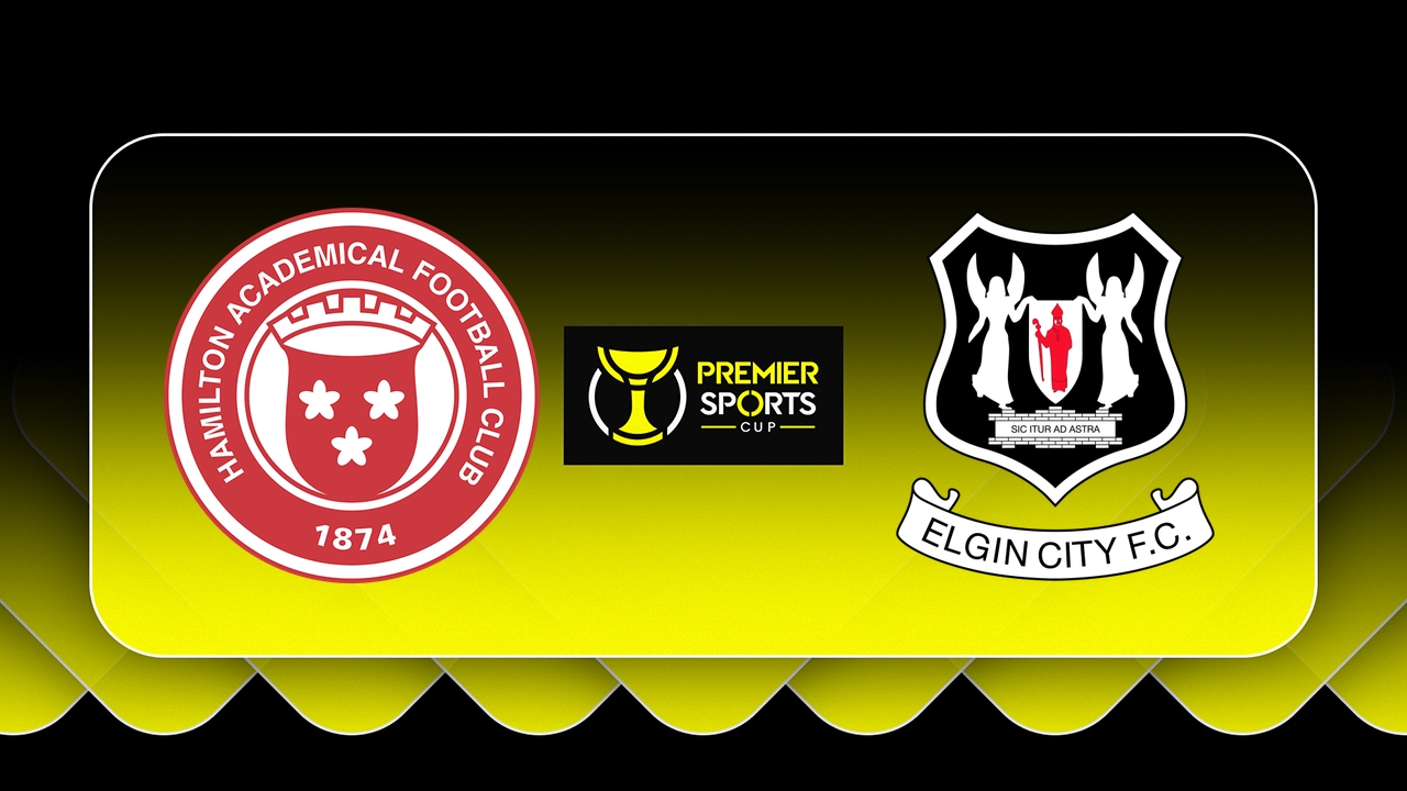 Hamilton Academical vs Elgin City poster