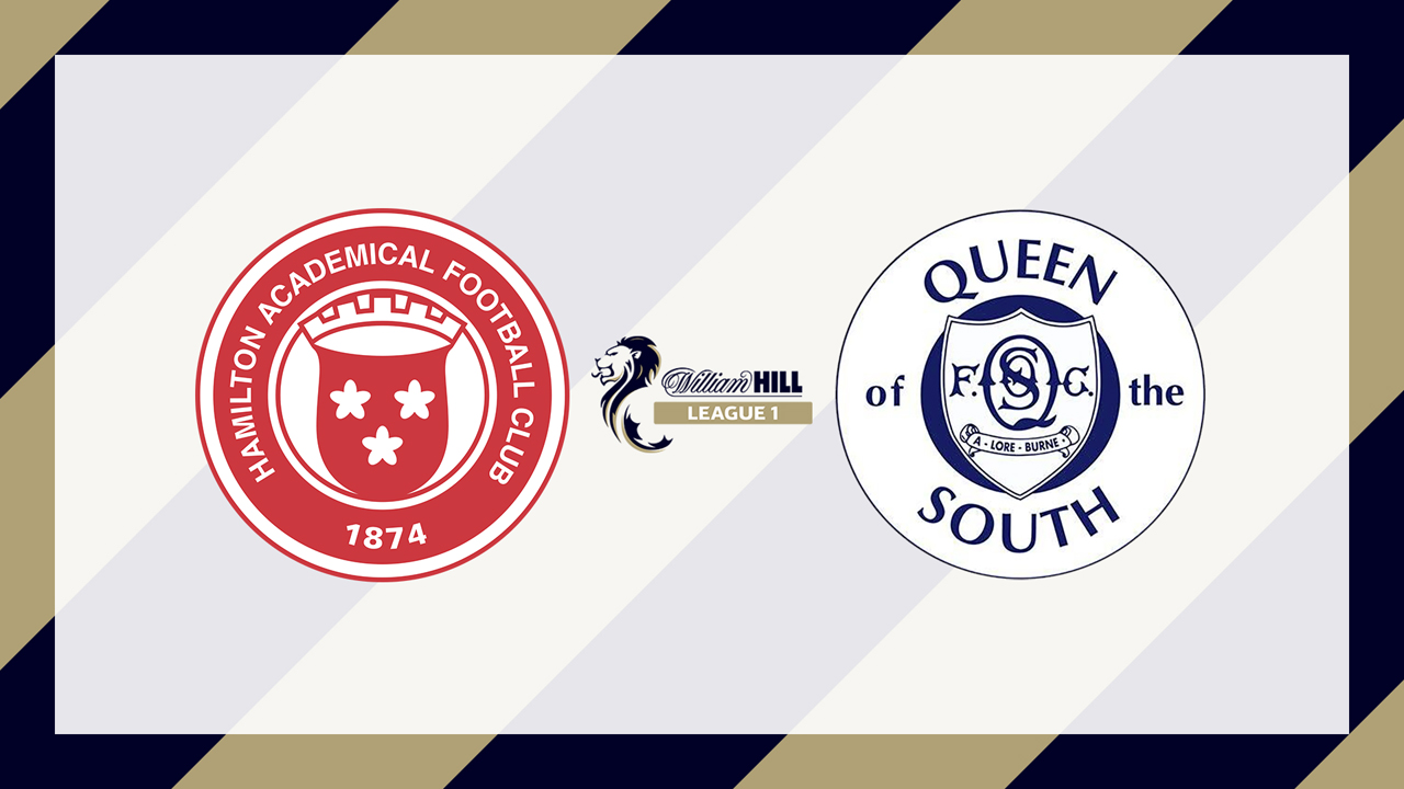 Hamilton Academical vs Queen of the South poster