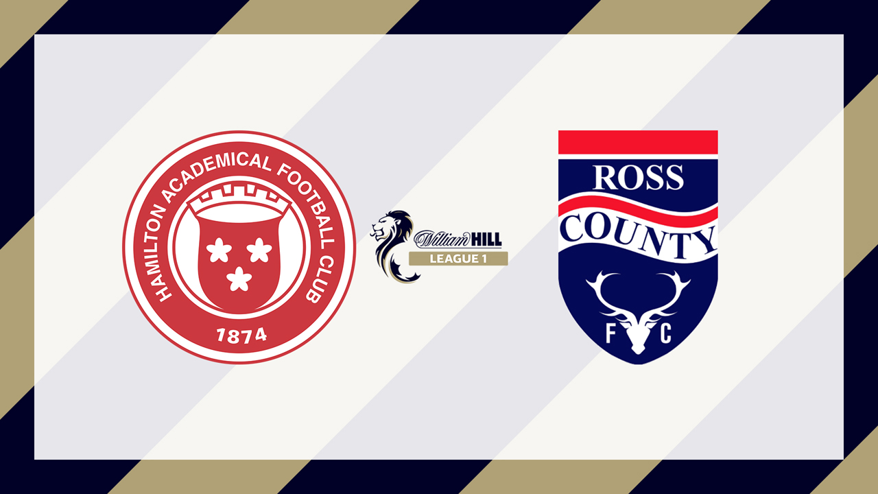 Hamilton Academical vs Ross County poster
