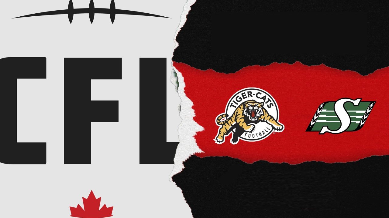 Hamilton Tiger-Cats vs Saskatchewan Roughriders poster