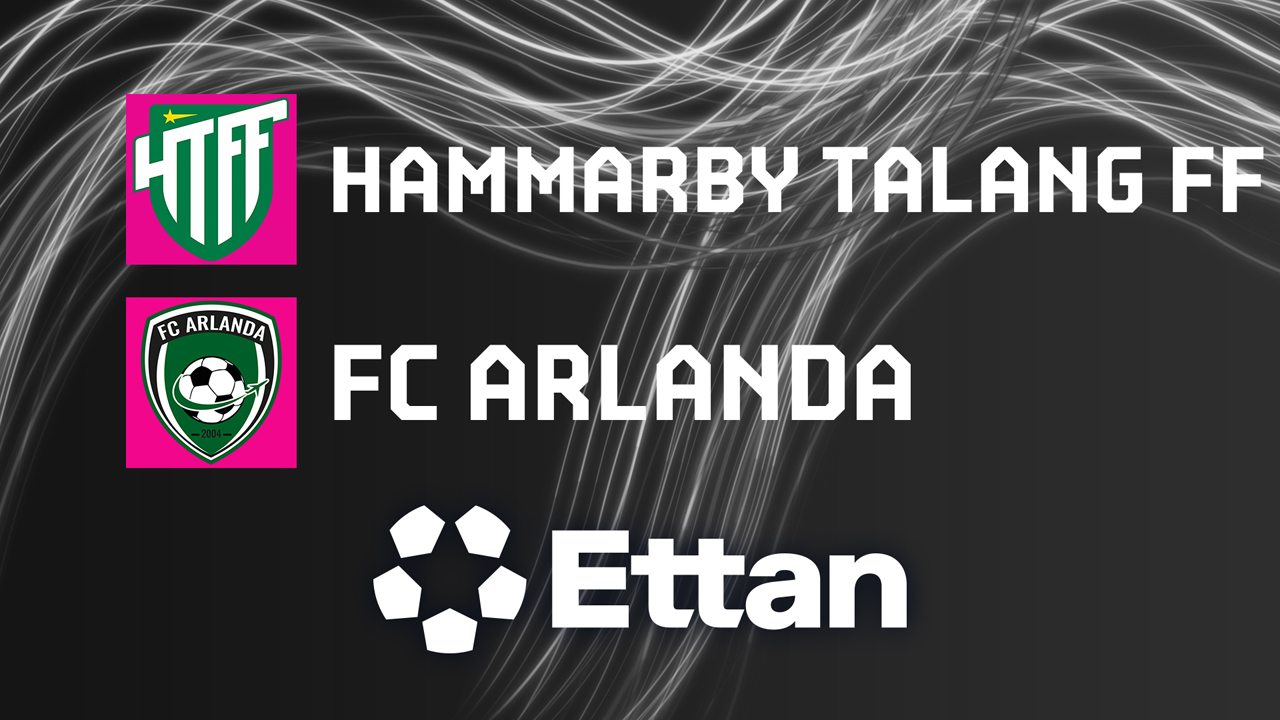 Hammarby Talang vs Arlanda poster