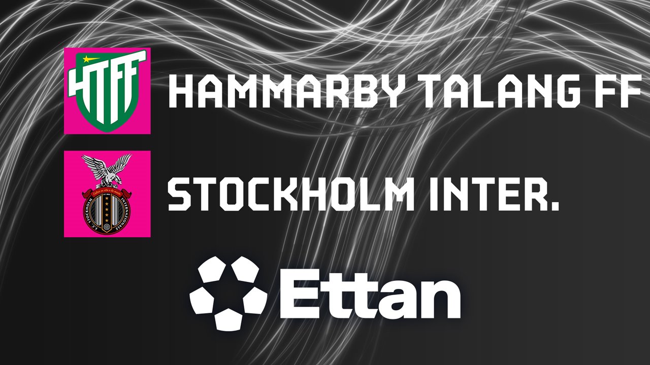 Hammarby Talang vs Stockholm Internazionale poster