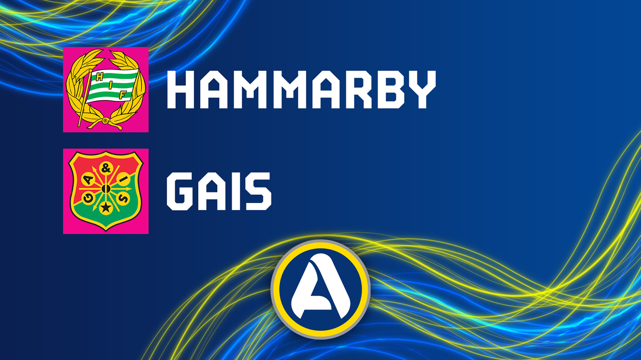Hammarby vs GAIS poster