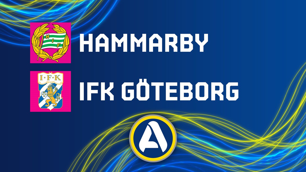 Hammarby vs IFK Göteborg poster