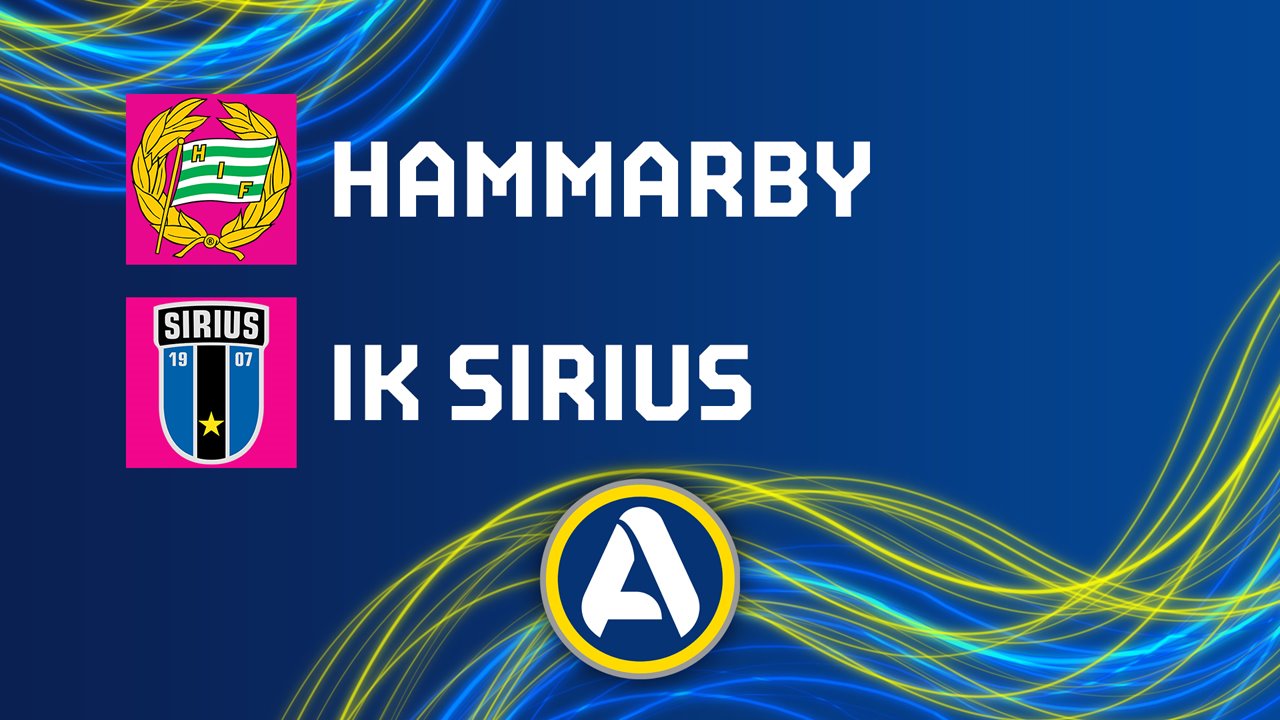 Hammarby vs Sirius poster