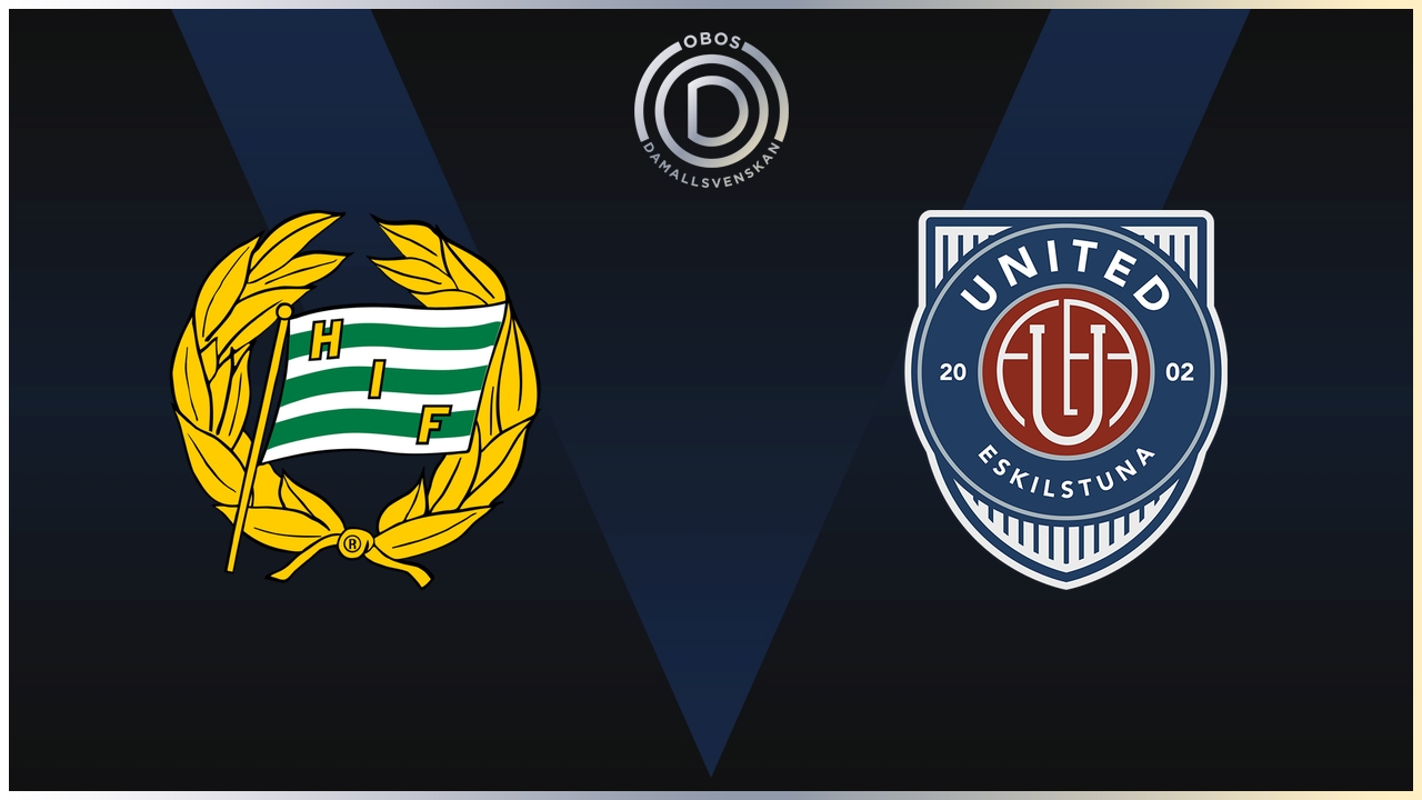 Hammarby Women vs Eskilstuna United Women poster