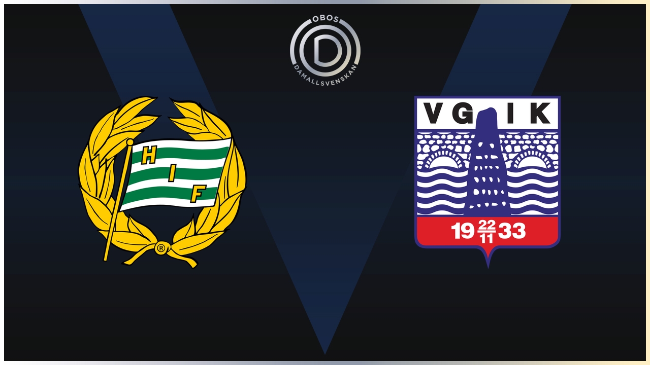 Hammarby Women vs Vittsjö poster