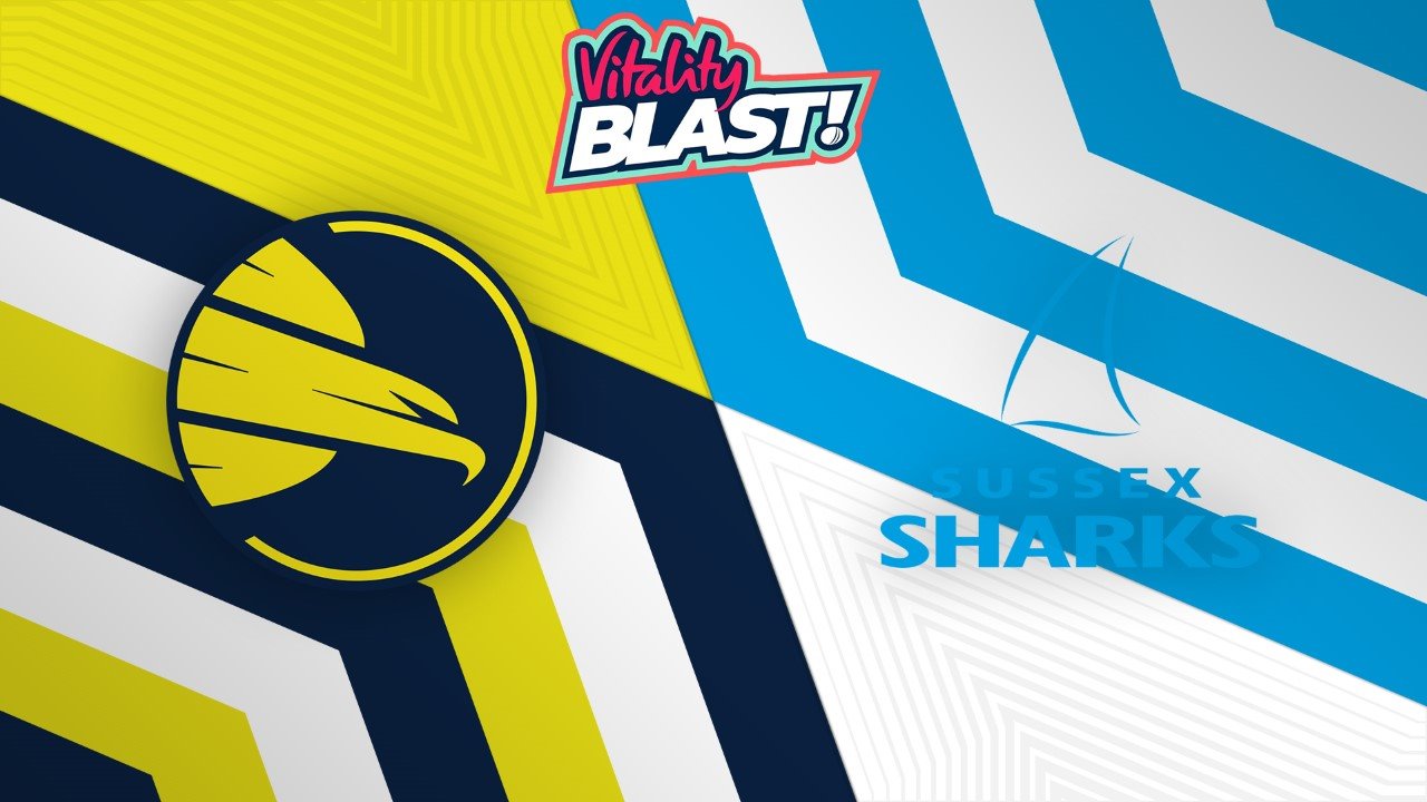 Hampshire t20 vs Sussex Sharks poster