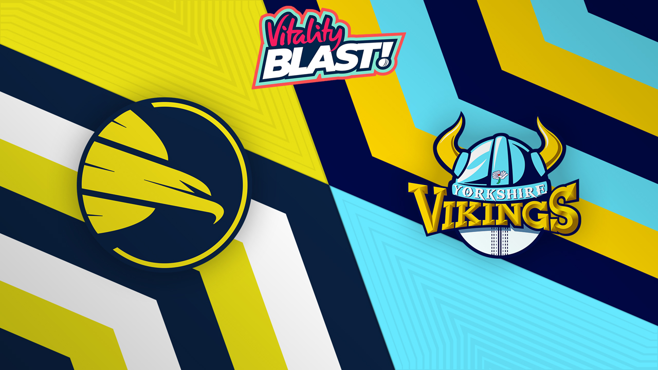 Hampshire t20 vs Yorkshire Vikings poster