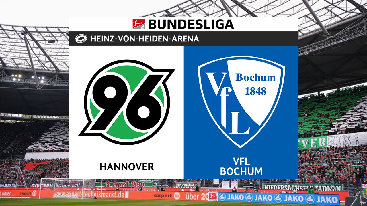 Hannover 96 vs Bochum poster