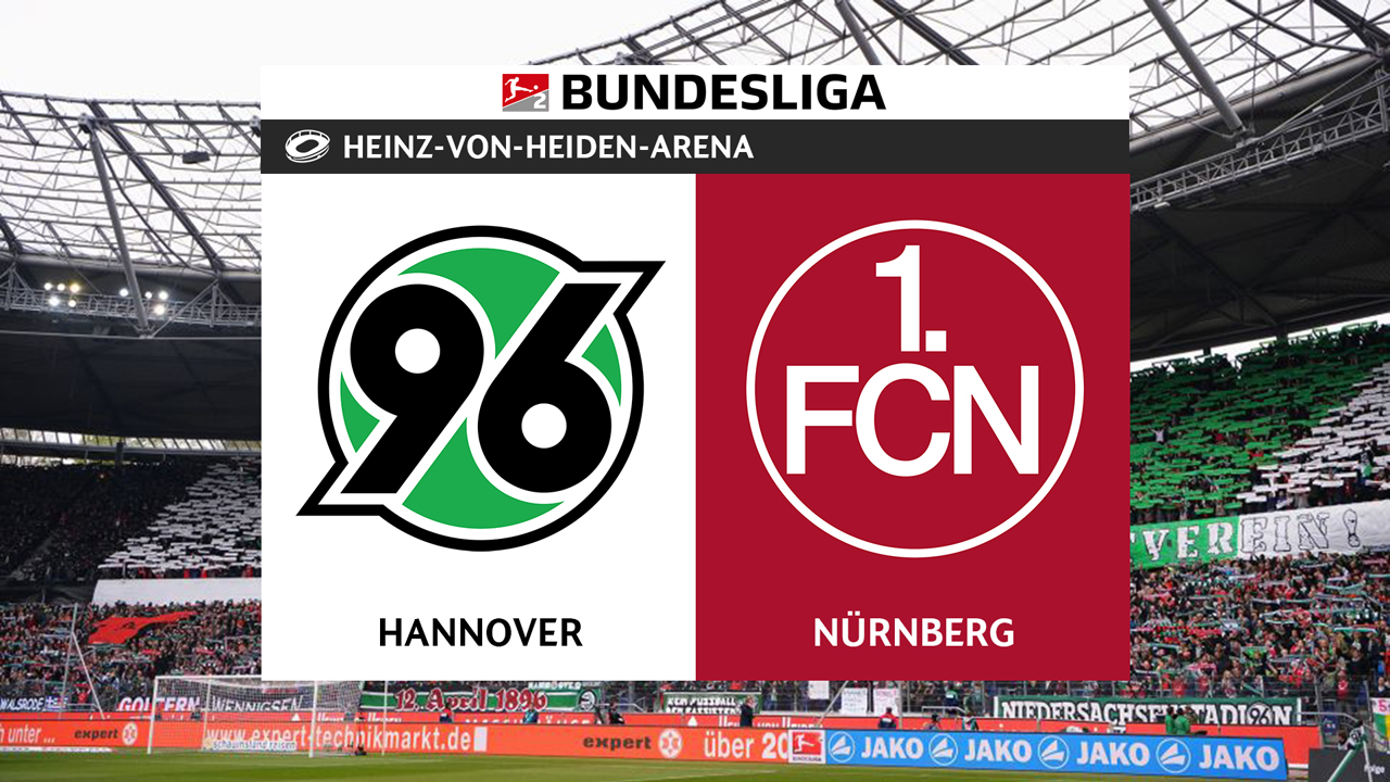 Hannover vs FC Nürnberg poster