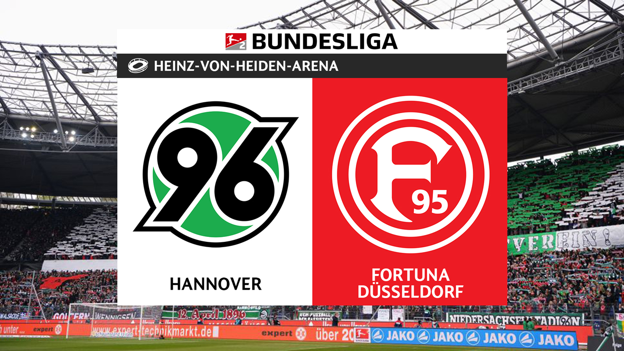 Hannover vs Fortuna Düsseldorf poster