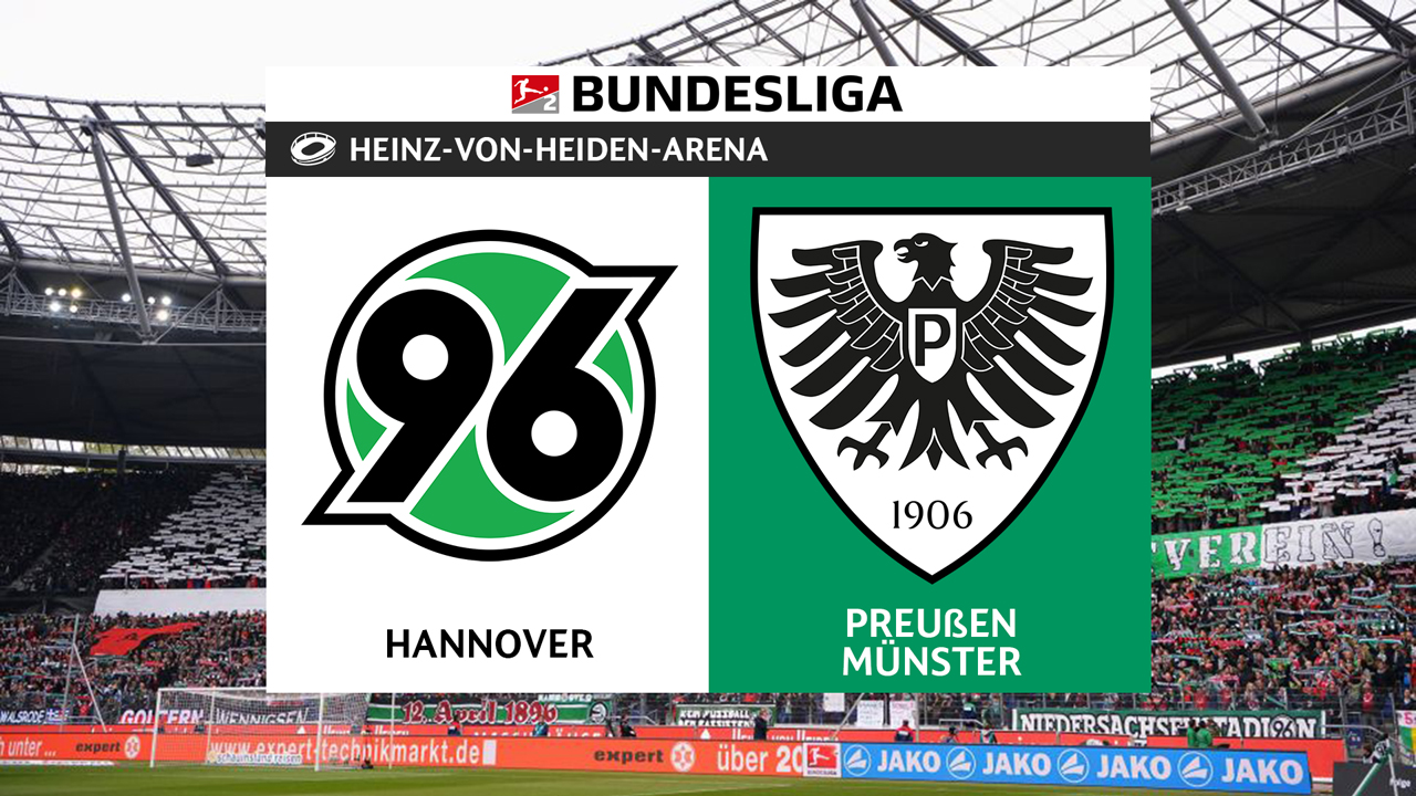 Hannover vs Preußen Münster poster