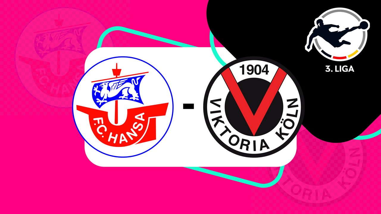 Hansa Rostock vs Viktoria Köln poster