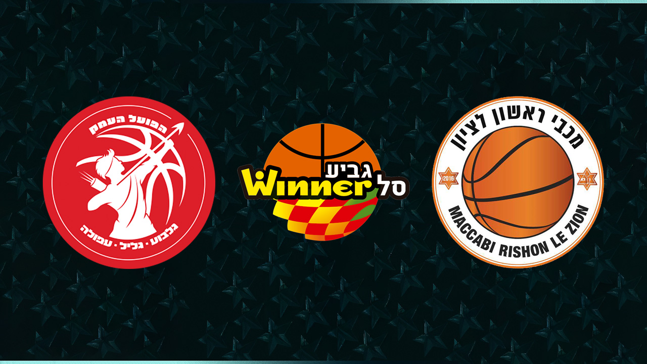 Hapoel HaEmek vs Maccabi Rishon LeZion poster