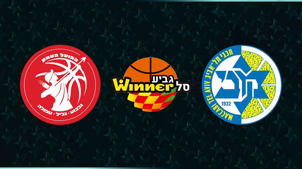 Hapoel HaEmek vs Maccabi Tel Aviv BC poster