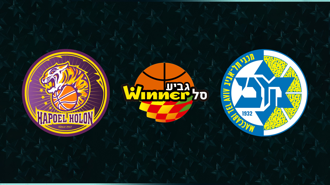 Hapoel Holon vs Maccabi Tel Aviv BC poster