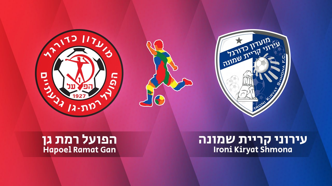 Hapoel Ramat Gan vs Hapoel Ironi Kiryat Shmona poster