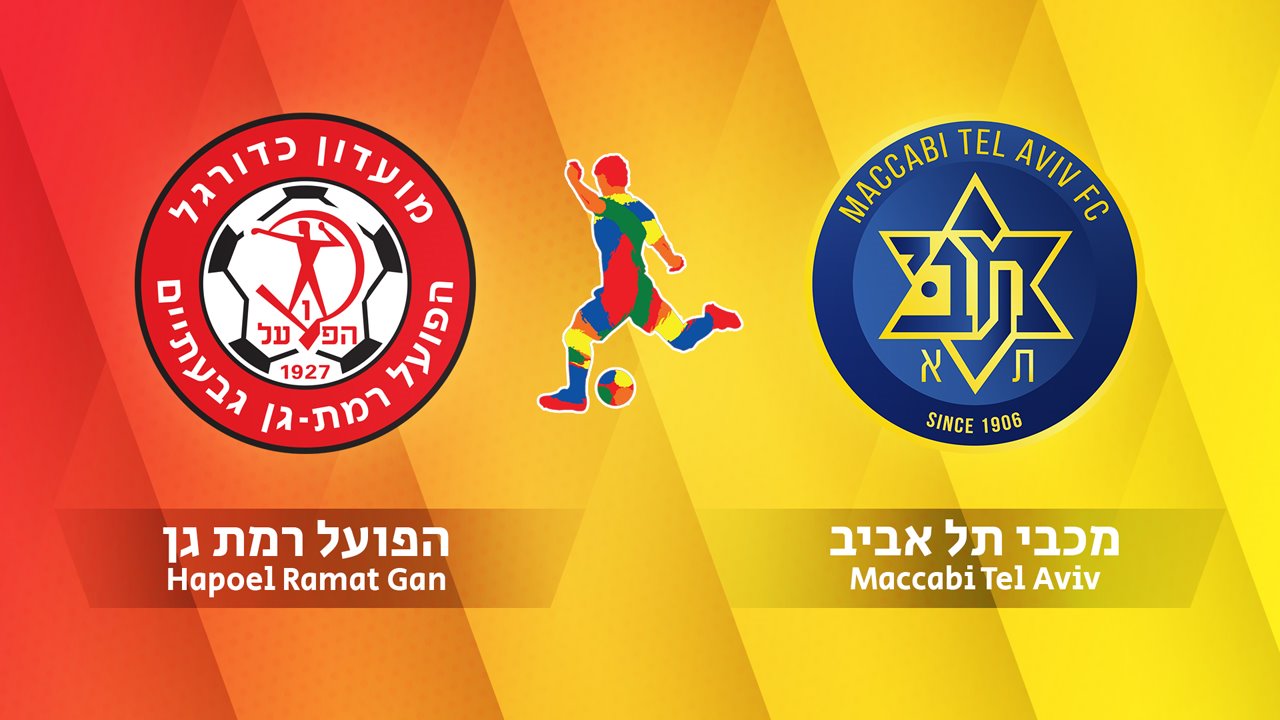Hapoel Ramat Gan vs Maccabi Tel Aviv poster