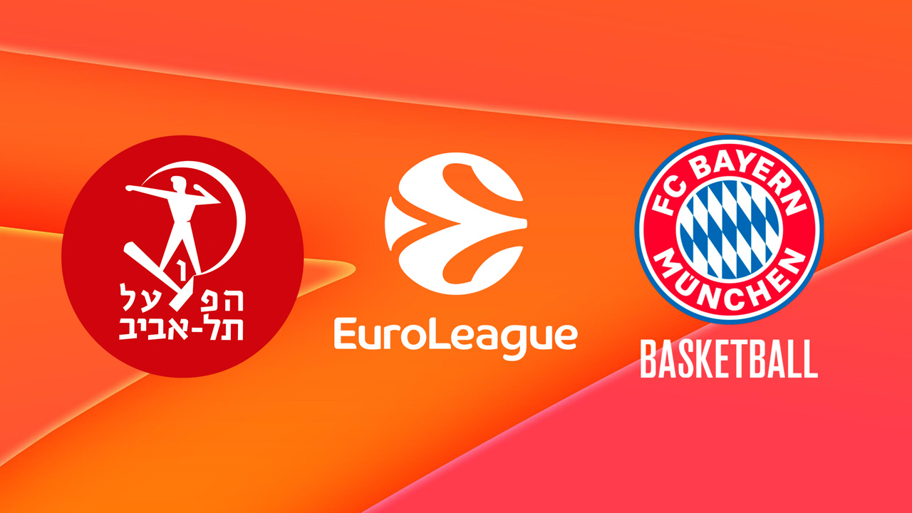 Hapoel Tel Aviv BC vs Bayern München Basketball poster