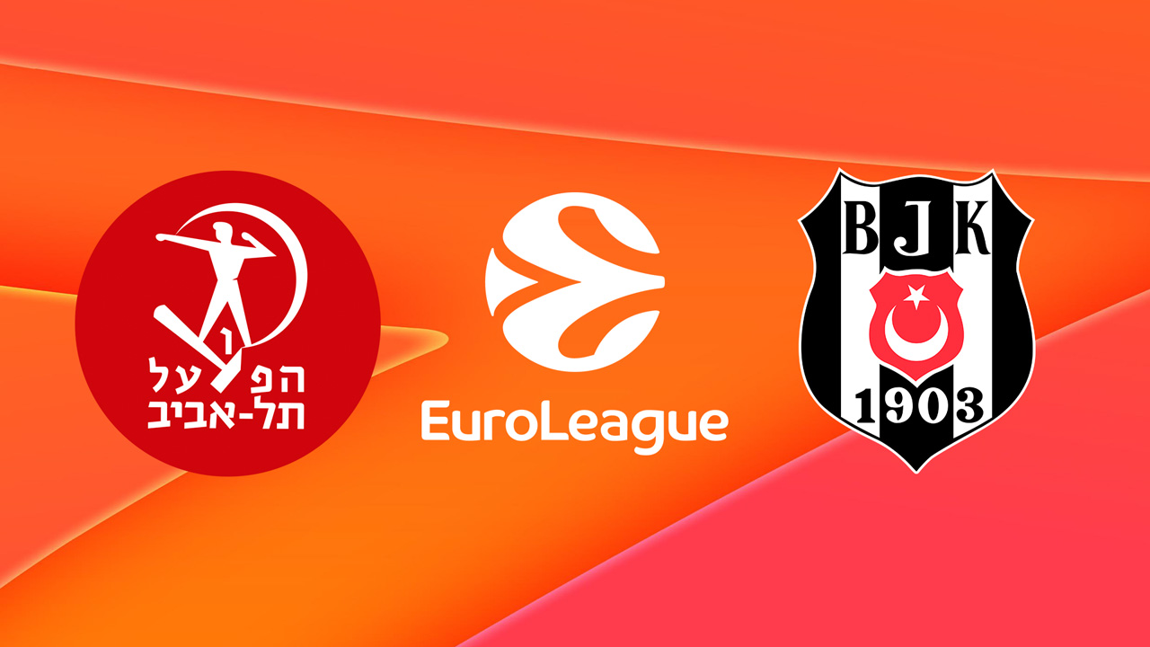 Hapoel Tel Aviv BC vs Besiktas Basketbol poster