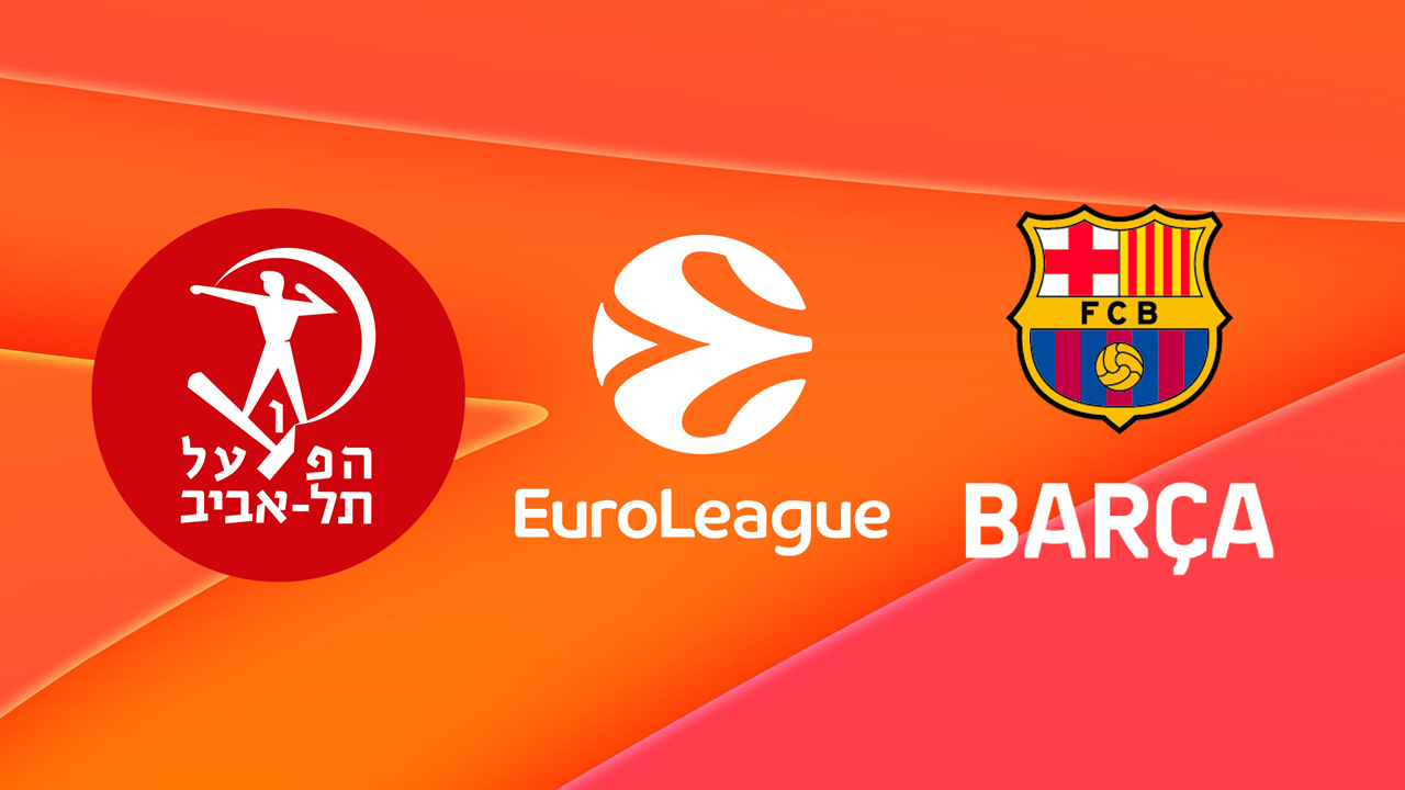 Hapoel Tel Aviv BC vs FC Barcelona Basquet poster