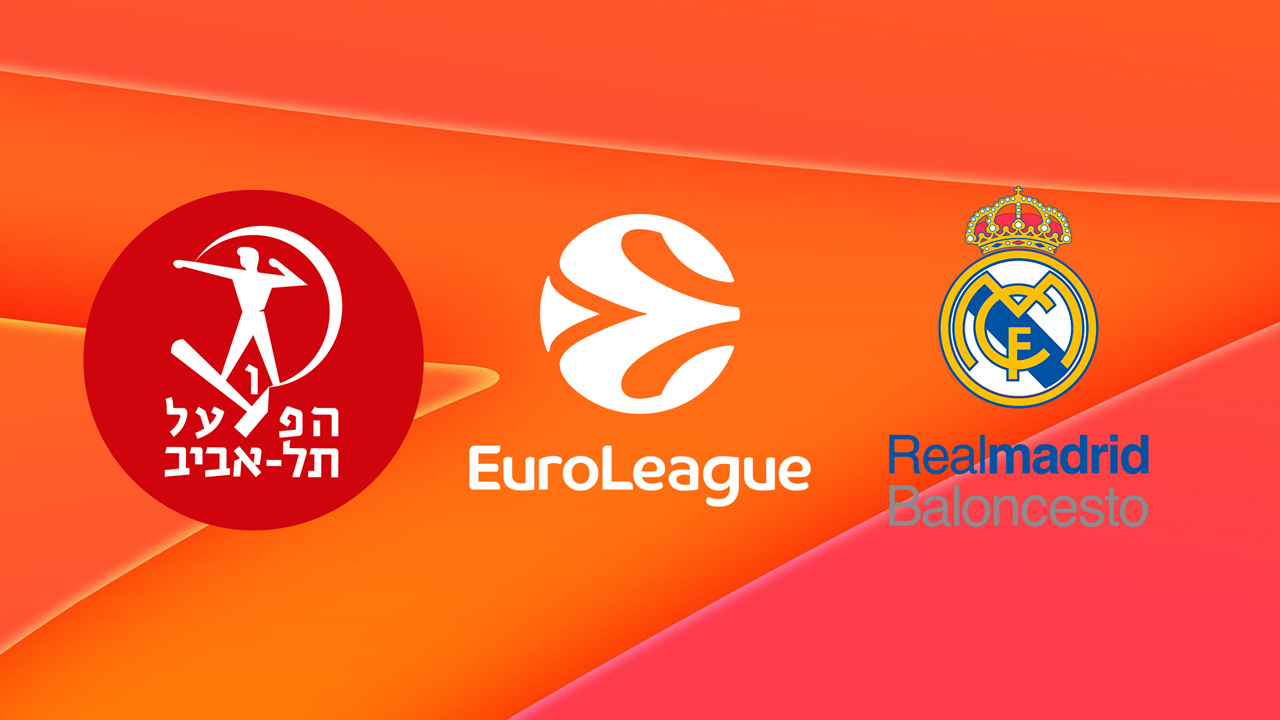 Hapoel Tel Aviv BC vs Real Madrid Baloncesto poster