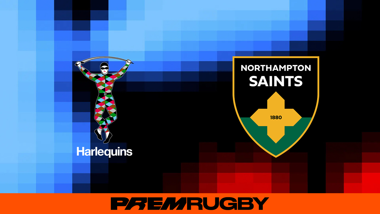 Harlequins vs Northampton Saints poster