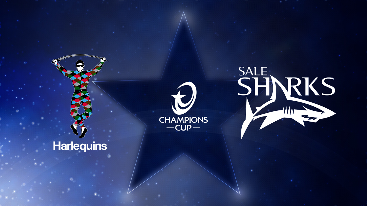Harlequins vs Sale Sharks poster
