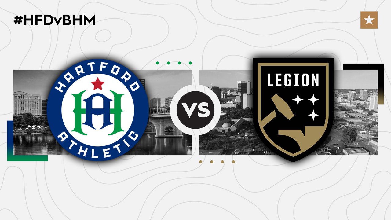 Hartford Athletic vs Birmingham Legion poster