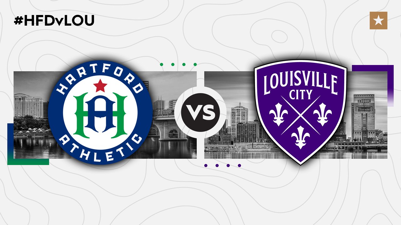 Hartford Athletic vs Louisville City poster