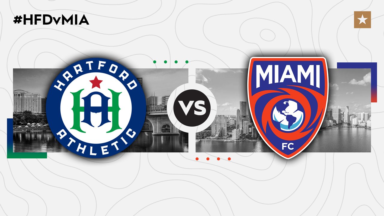 Hartford Athletic vs Miami FC poster