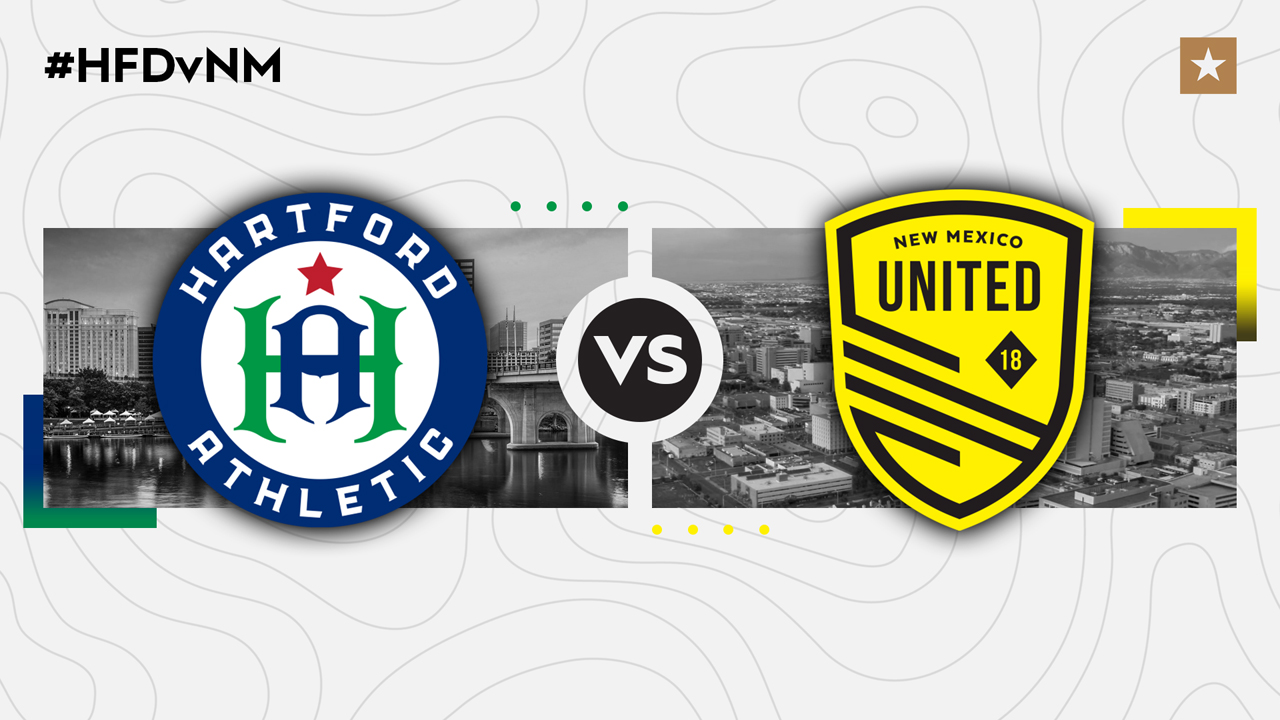Hartford Athletic vs New Mexico United poster