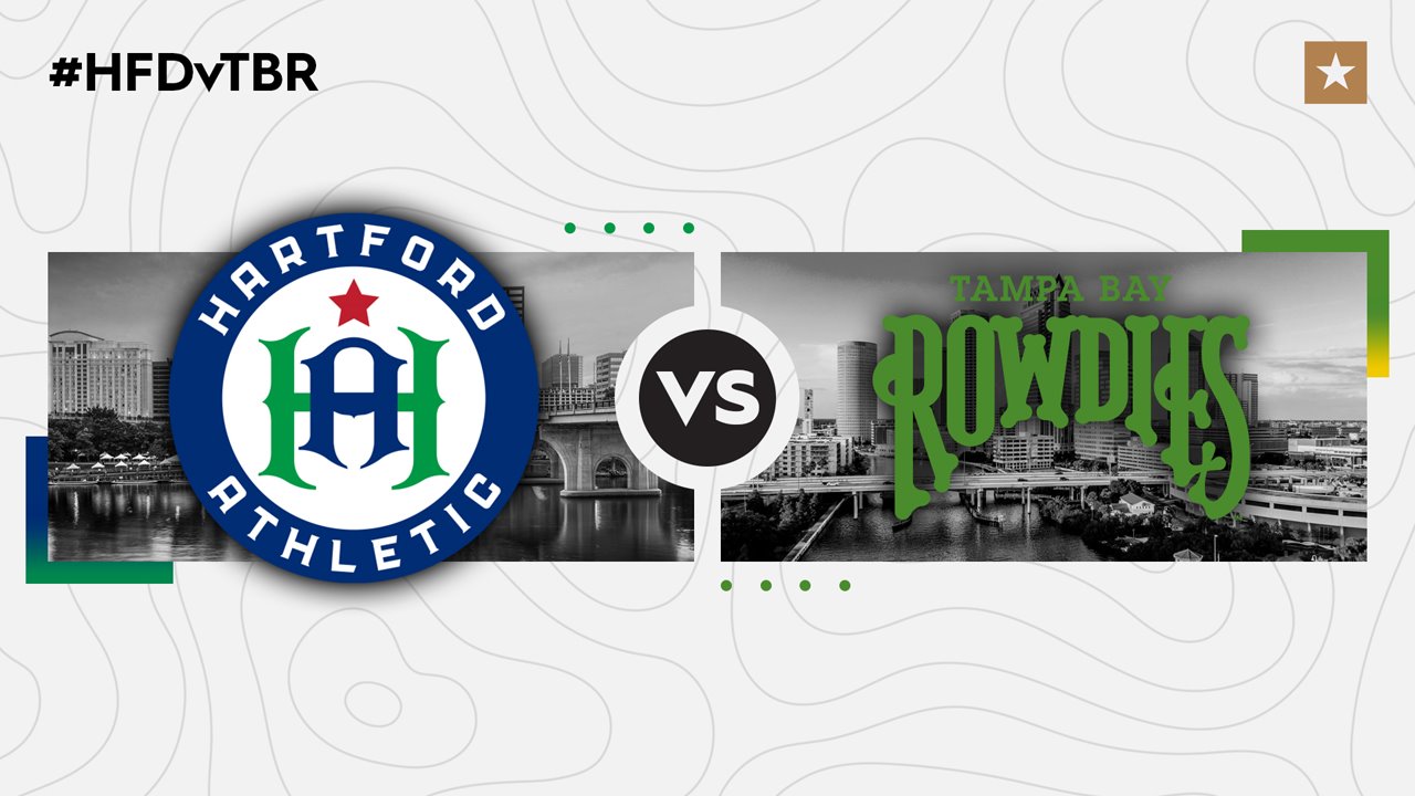 Hartford Athletic vs Tampa Bay Rowdies poster