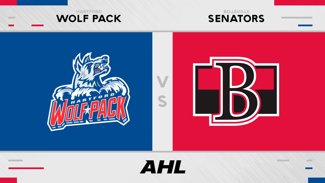 Hartford Wolf Pack vs Belleville Senators poster