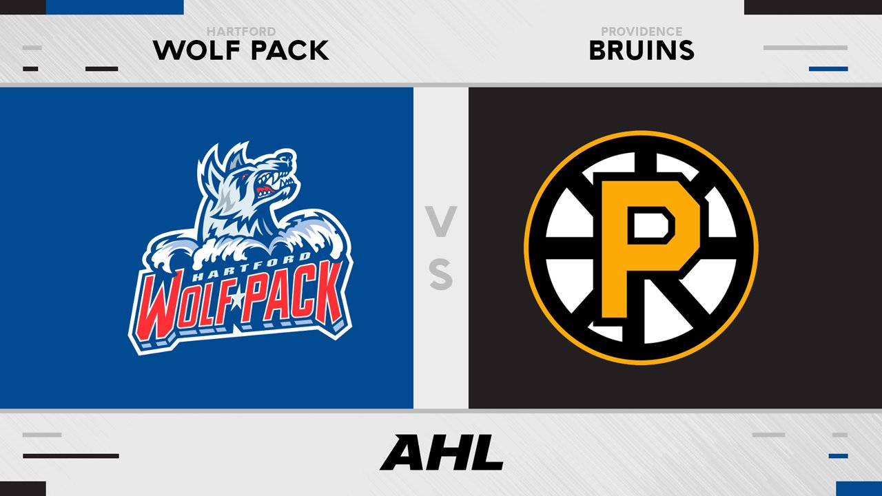 Hartford Wolf Pack vs Providence Bruins poster