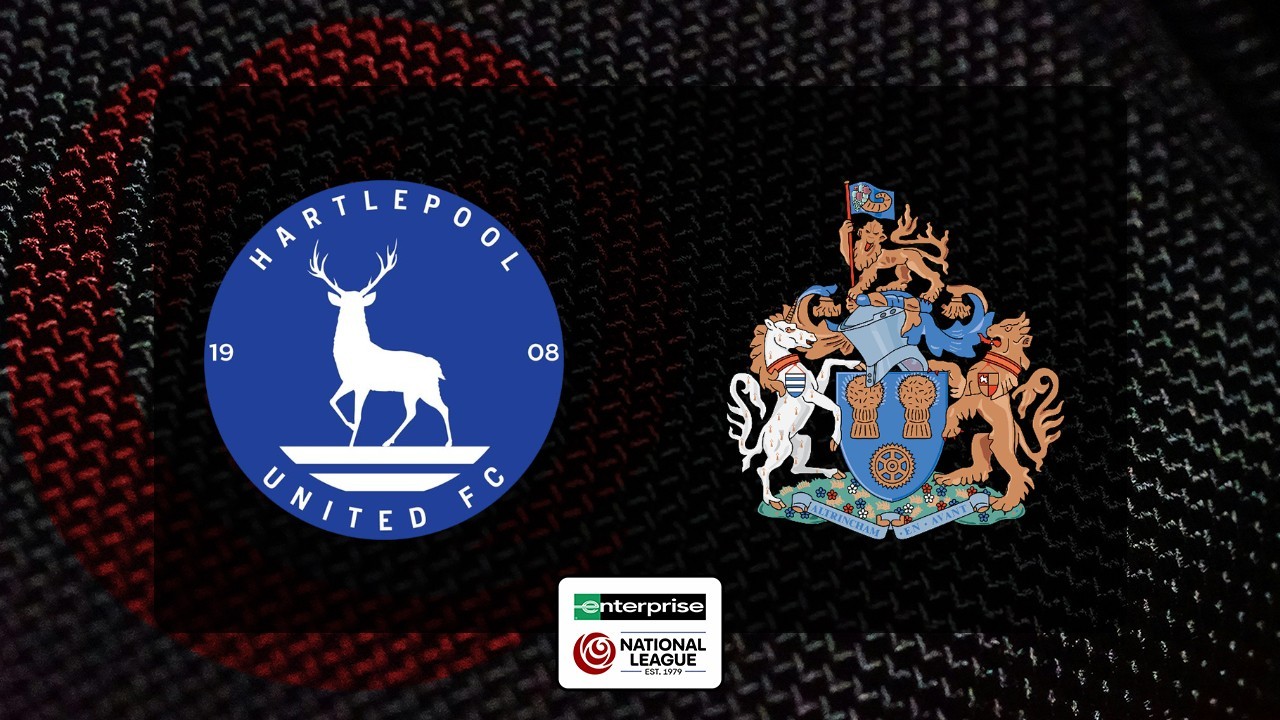 Hartlepool United vs Altrincham poster
